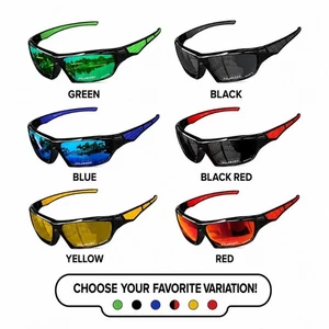 Polarized Vertex Men AntiGlare Fishing Cycling Driving Sport Sunglasses New 2025