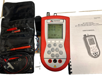 Meriam MFT4000-11-1-00 MFT4000 Calibrator W Probe & Manual Ships Free