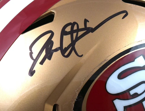 Deion Sanders Autographed San Francisco 49ers F/S Speed Helmet - Beckett W Holo - Picture 2 of 5