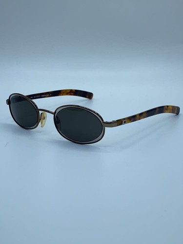 GUCCI Sunglasses Oval Titanium GLD GG1614 S - Picture 2 of 5