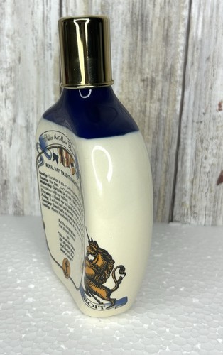 British Navy Pusser’s Rum Nelson’s Blood Hand Cast Porcelain Bottle Hip Flask - Bild 4 von 8