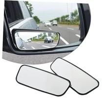 2 PCS Car HD Blind Spot Mirrors, Rectangular HD Glass 360  Wide Angle Side