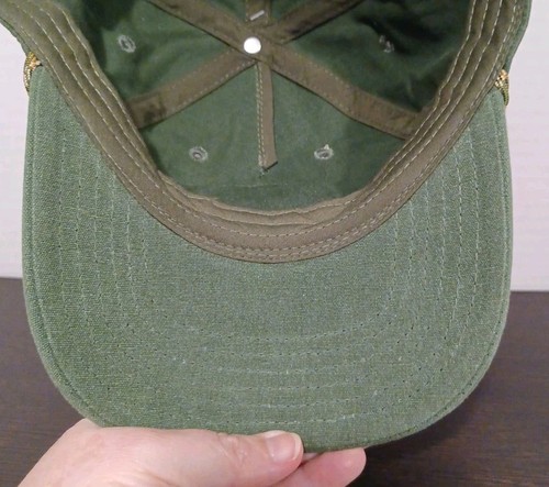 Smokey Bear Rope Baseball Cap Adjustable Strapback Green Mad Engine Neu - Bild 10 von 14