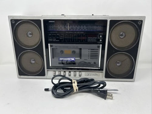 Panasonic RX-F35 Ambience Cassette Multi Speaker Boombox - PARTS OR REPAIR ONLY