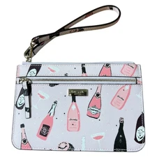 Kate Spade Shore Street Champagne Tinie Wristlet Light Pink NWOT