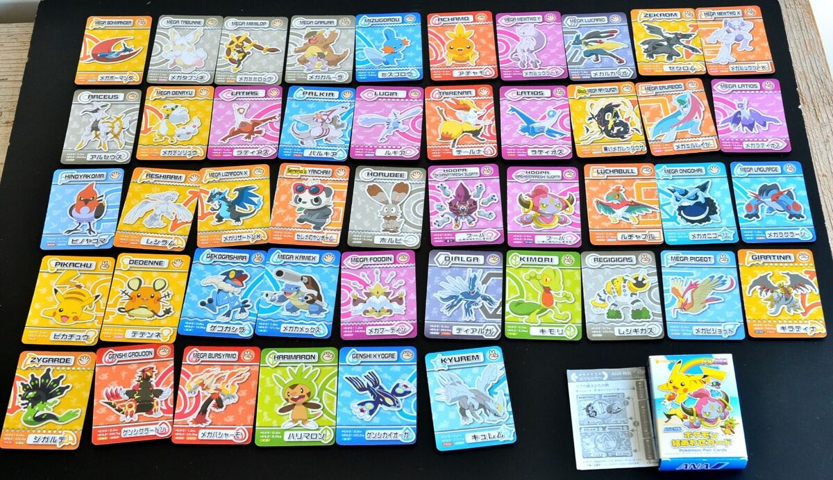 Pokemon Pair Cards Playing Cards ANA Limited Very Rare poker