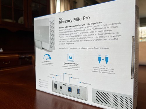 OWC Mercury Elite Pro - 8TB Drive USB3.1 + 1 Port All Packaging and Acc Included - Picture 2 of 7