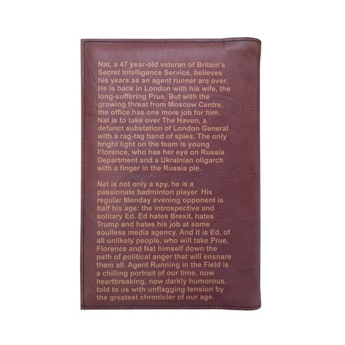 Agent Running In The Field - Leather Covered Hardback Book, Personalized Gift - Picture 2 of 7