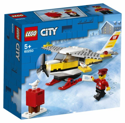 60250 MAIL PLANE lego set NEW city legos Cessna ski snow mailbox