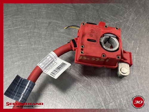 11-16 BMW 528I 535I 550I F10 TRUNK POSITIVE PLUS BATTERY CABLE TERMINAL OEM - Picture 4 of 6