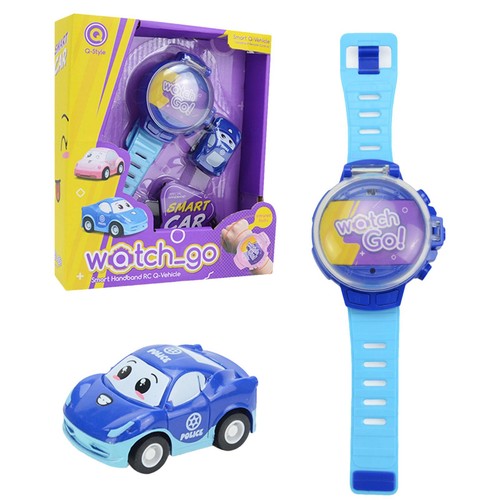 Watch RC Car Toy Mini 2.4GHz Remote Control Car Watch Kids Fun Rechargeable