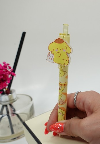 Sanrio Pompompurin Pen Cartoon Character Pens Writing Journal School Supplies - Picture 2 of 8