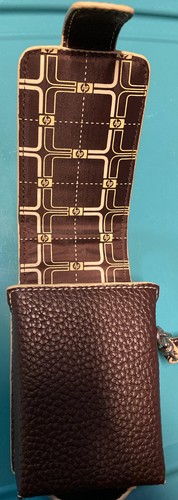 Estuche de cuero premium para cámara digital HP excelente estado **auténtico** - Imagen 4 de 5