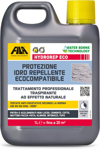 Hydrorep ECO Idrorepellente per Pietra E Cemento, Cotto, Mattoni Faccia Vista, I - Foto 11 di 12