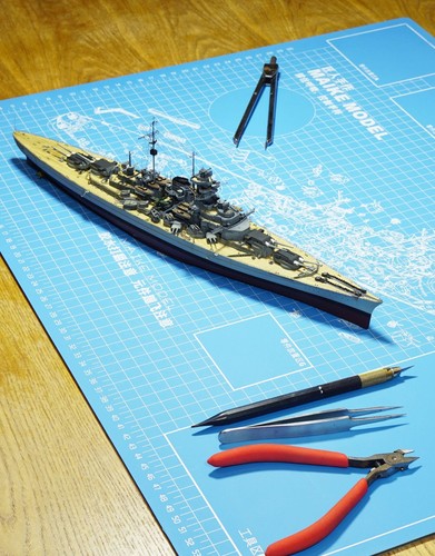 PVC Schneidematte Brett selbstheilend bedruckt Gitterlinien Messerbrett Basteln 60*45cm - Bild 2 von 12