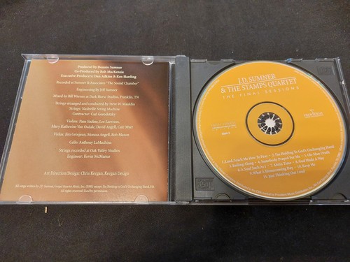 J.D. SUMNER & THE STAMPS QUARTET - The Final Sessions (CD, 1999) - Picture 3 of 3