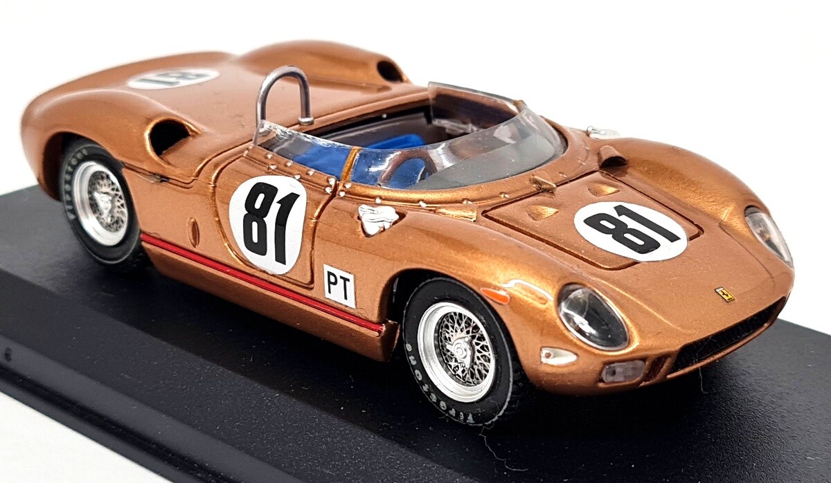 【GINGER掲載商品】 - 1/43 Model Art Ferrari Mairesse Bianchi 1965 Sebring P 275 レーシングカー