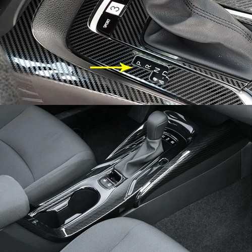 Para Toyota Carbono Carenado Interior Agua Portavasos Cubierta Tapa - Imagen 7 de 10