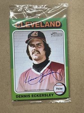 Dennis Eckersley OnCard Auto Box Topper 2024 Heritage OBAV-DE SSP 1:355 Hobby Bx