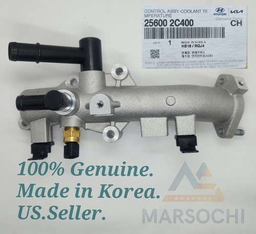 ✅GENUINO✅25600-2C400 Conjunto de Control-Temperatura del Refrigerante para Genesis Coupe - Imagen 4 de 6