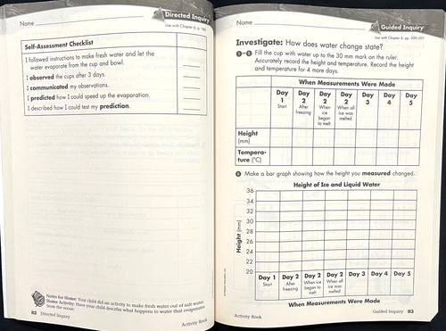 4th Grade - SCIENCE - ACTIVITY BOOK - TEACHER EDITION (2006, Foresman) - Picture 8 of 18
