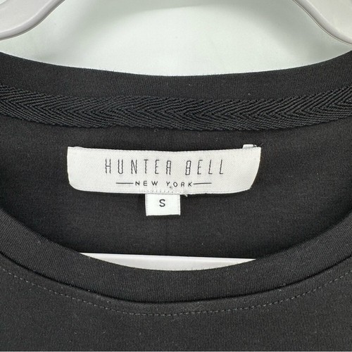 Hunter Bell Black Roberts T-shirt Black Top - Picture 7 of 8