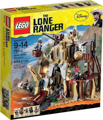 Lego Silver Mine Shootout 79110 The Lone Ranger Minifigure Building Set - 第 1/3 張圖片