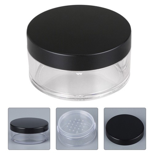 8 Pcs Powder Box Loose Empty Containers Bulk Makeup Compact Case with Puff - Picture 8 of 12