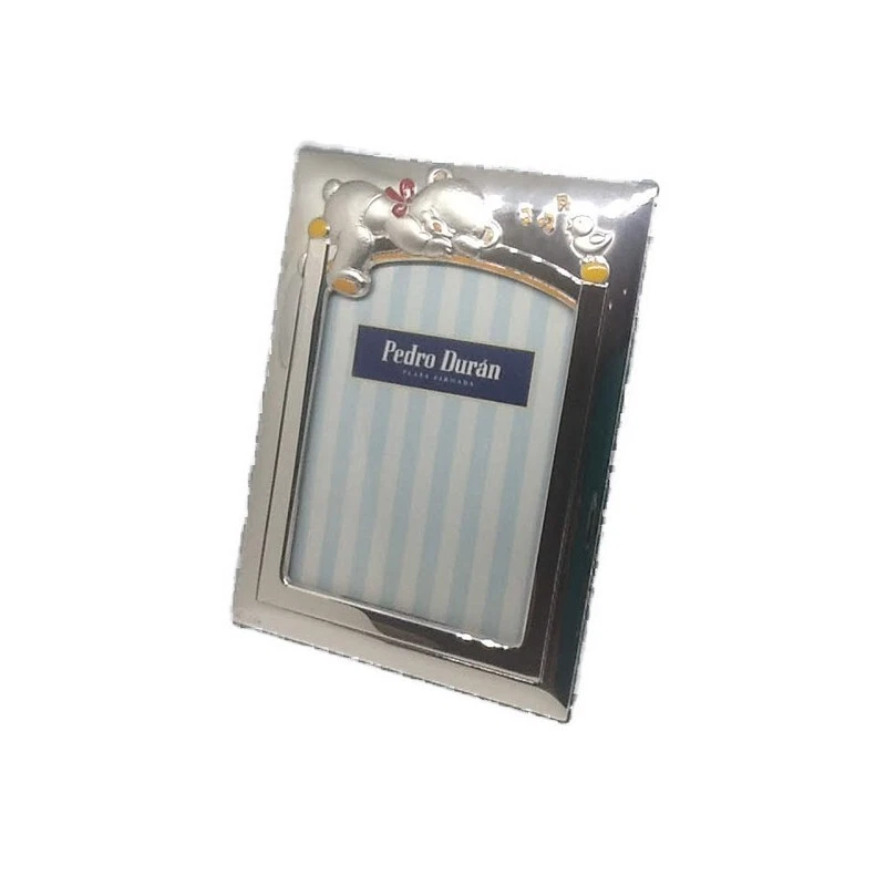 Cornice Infantile Duran Orsetto Che Dorme Rosa 00172716