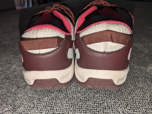 Outdoor Life Hedge Hiking Sneakers Shoes Women's 11W Leather Pink Brown - Picture 3 of 11