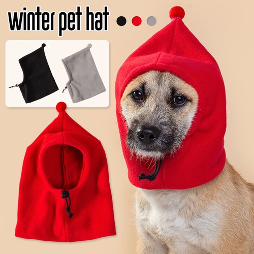 Winter Haustier Mützen Hund Beruhigende Mütze Fleece Warm für kleine und mittelgroße Hunde. - Bild 4 von 21