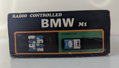 Vintage BMW M1 Radio Controlled Toy Car Used Working Order - Picture 3 of 9