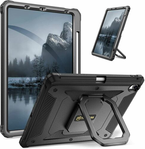 Rugged Case for iPad Air 5th / 4th Gen 10.9 Inch Rotating Stand Shockproof Cover - Picture 10 of 13