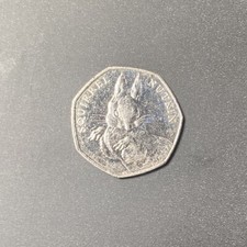 2016 50p Beatrix Potter Coin Squirrel Nutkin