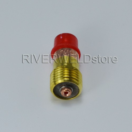 TIG Stubby Gas Lens 17GL116 Collet 10N23S Pyrex Cup #6 Kit for WP 17 18 26 9pcs - Picture 6 of 7