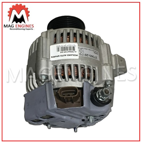 27060-28170 ALTERNATOR TOYOTA 2AZ-FE FOR CAMRY RAV4 AVENSIS SOLARA 2.4L 01-08 - Picture 5 of 5
