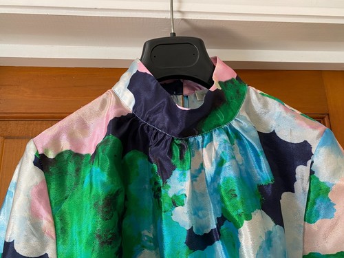 Top blusa STINE GOYA Eddy Clouds taglia M media multicolore astratto - Foto 7 di 15