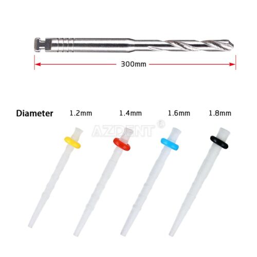 5Kit AZDENT Dental AAA Tornillo de Resina de Poste de Fibra Alta Intensidad Hilo - Picture 2 of 12