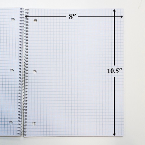Cuaderno Espiral BAZIC 100 Ct. Cuatro Reglas 4-1", Estuche Pack 24 - Imagen 4 de 7