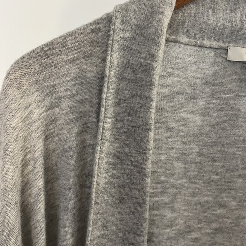 Joie Gray Cardigan Sweater Women Small Soft Lightweight Minimalist Career Office - Picture 7 of 9