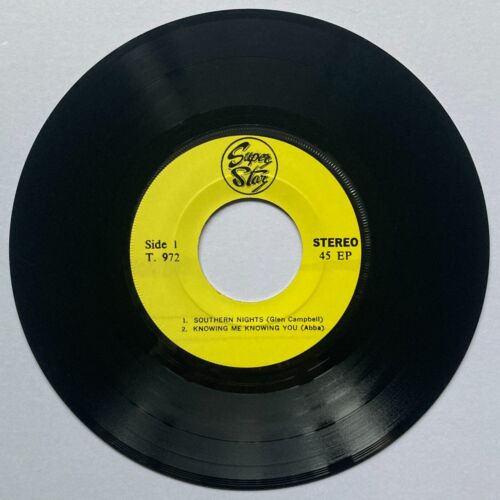 EAGLES - HOTEL CALIFORNIA 7" 45 EP - RARE THAI PRESS - THAILAND ABBA KNOWING ME - Picture 3 of 4