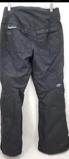 Columbia Bugaboo Omni-Tech Black Snap Zip Snowboard Ski Insulated Pants Womens M