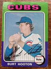 1975 Topps Baseball Card #176 Burt Hooton Chicago Cubs VG/EX