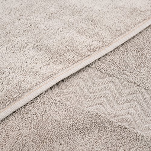100% Cotton Hand Towels for Bathroom, Ultra Soft and Highly Absorbent Khaki - Bild 4 von 6