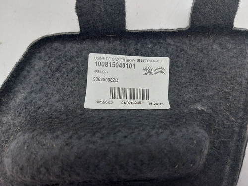 PEUGEOT 2008 MK1 BOOT RECESS DOOR TRIM RIGHT SIDE 2015 98025008ZD - Picture 14 of 15