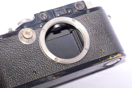 Leica III Black 35mm Rangefinder Camera. Nickel Elmar 5cm 3.5 Lens. CLA'D 2024. - Picture 15 of 19