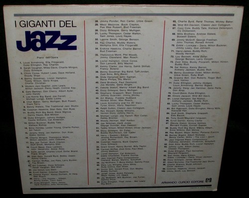 BENNY GOODMAN LIONEL HAMPTON I Giganti Del Jazz Vol 4 ORIG 1st ITALY 1980 CURCIO - Picture 3 of 8