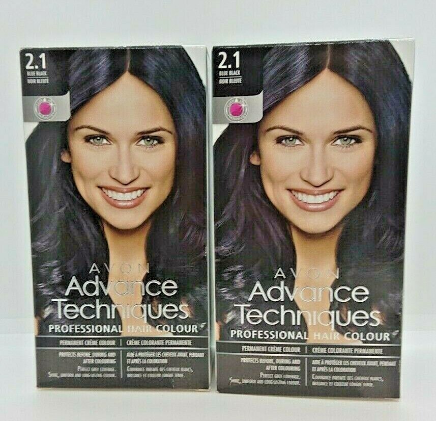 2x Avon Hair Colour Dye Blue Black Advance Techniques Professional | eBay 2x Avon Hair Colour Dye Blue Black Advance Techniques Professional | eBay
