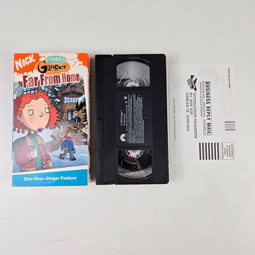 As Told By Ginger Far From Home Promotional Screener VHS Tape Nickelodeon