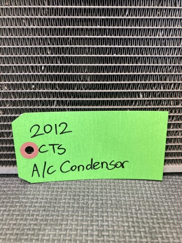 08-14 Cadillac CTS Air Conditioning A/C Condenser OEM Black - Picture 2 of 8